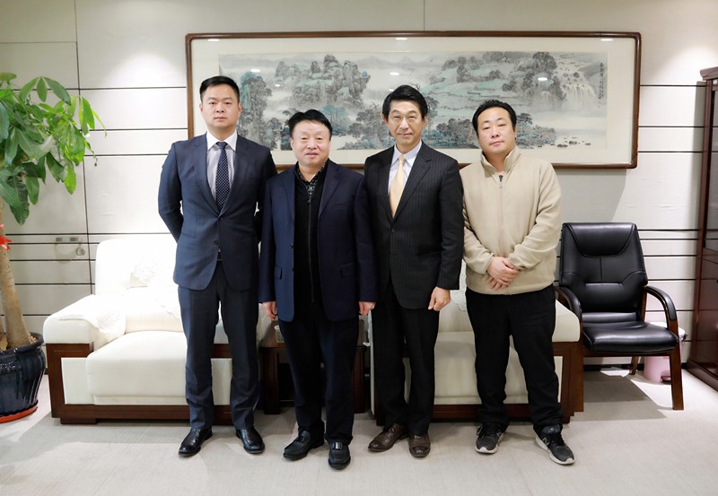 熊良虎会见日本康肯工程手艺公司中村修
